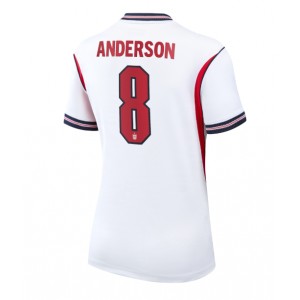Englanti Elliot Anderson #8 Jalkapallovaatteet Naisten Kotipaita MM-kisat 2026 Lyhythihainen